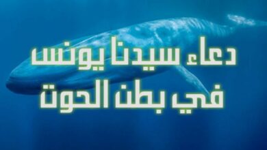 دعاء يونس في بطن الحوت مكتوب بالانجليزي ومترجم وما فضله
